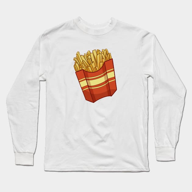 French Fries! Long Sleeve T-Shirt by SayWhatDesigns